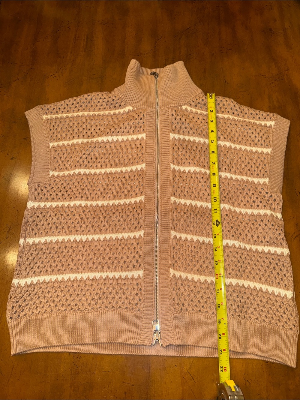 Varley Haney Short-sleeve Zip-front Cardigan Medium - Picture 3 of 7